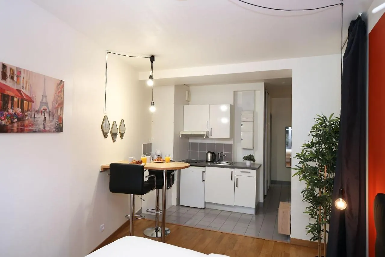 101 - Studio Confortable Avec Kitchenette Paris 5 Apartment 0*,